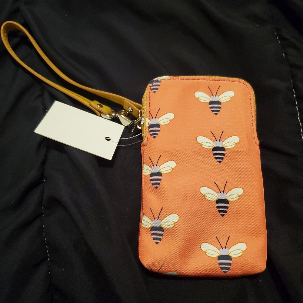 Fossil Bee Wrislet Card Holder